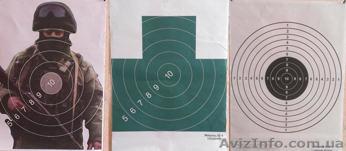 Продам мишени. Купить мишени для стрельбы (грудная, черный круг и др.) - <ro>Изображение</ro><ru>Изображение</ru> #1, <ru>Объявление</ru> #1130708