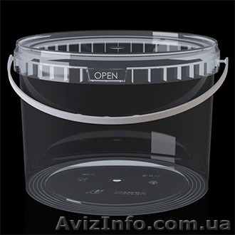 Ведро полипропиленовое для пищевой,химической промышленности на 3,4л - <ro>Изображение</ro><ru>Изображение</ru> #1, <ru>Объявление</ru> #1313374