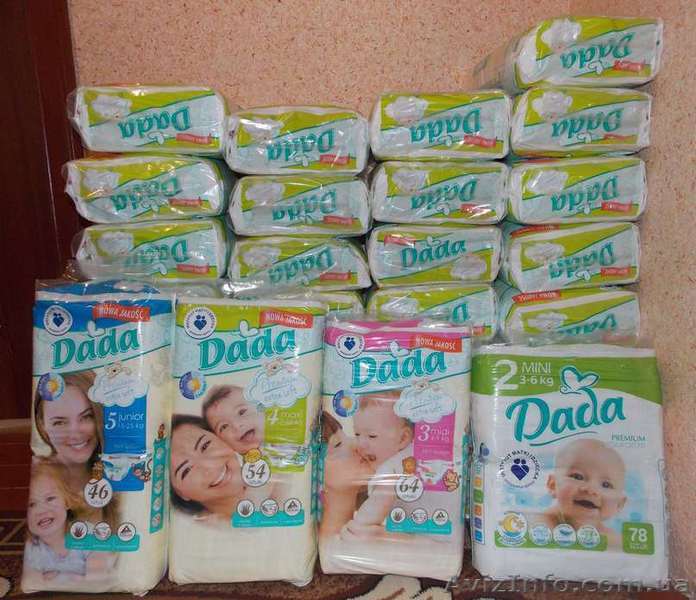 Продам Оптом Подгузники DADA, памперсы Дада - <ro>Изображение</ro><ru>Изображение</ru> #1, <ru>Объявление</ru> #1365321
