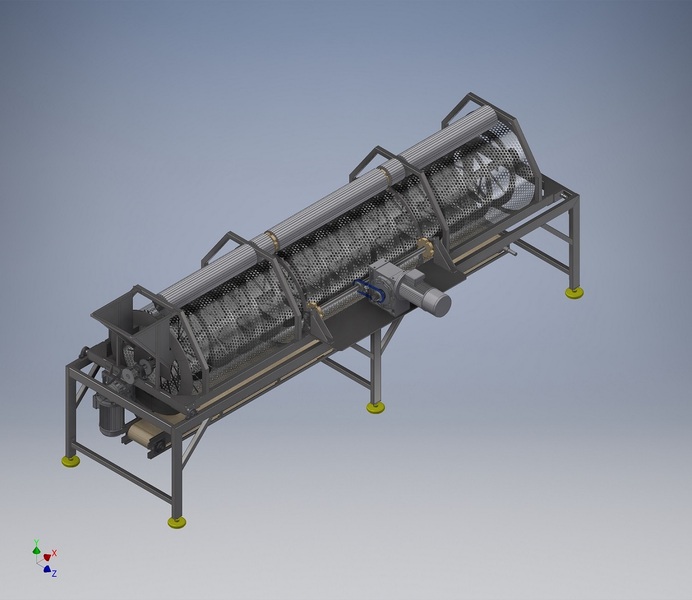 Сепаратор для отделения косточек из жмыха - <ro>Изображение</ro><ru>Изображение</ru> #1, <ru>Объявление</ru> #1518624