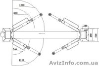 МО-4 Подъемник дво стоичный асиметричесеикий 4,2т.Для джипов минивенов  - <ro>Изображение</ro><ru>Изображение</ru> #8, <ru>Объявление</ru> #735706
