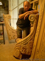 лестницы из массива ясеня, столбы начальные резные - <ro>Изображение</ro><ru>Изображение</ru> #1, <ru>Объявление</ru> #1044833