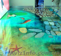 Ремонт бетонных полов. Полимерные наливные полы, 3д полы, промышленные полы - <ro>Изображение</ro><ru>Изображение</ru> #3, <ru>Объявление</ru> #1491008