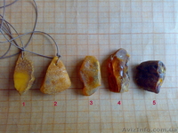 Кулоны из натурального необработанного янтаря. - <ro>Изображение</ro><ru>Изображение</ru> #2, <ru>Объявление</ru> #838953