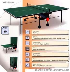  всепогодние теннисные столы Active Outdoor 400 - <ro>Изображение</ro><ru>Изображение</ru> #1, <ru>Объявление</ru> #276598