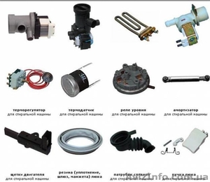 Комплектующие для стиральных машин в Донецке