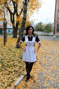Продам школьное платье и фартук - <ro>Изображение</ro><ru>Изображение</ru> #1, <ru>Объявление</ru> #798716