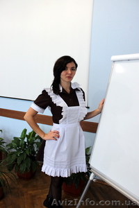 Продам школьное платье и фартук - <ro>Изображение</ro><ru>Изображение</ru> #2, <ru>Объявление</ru> #798716