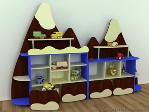 Стенка детская "Эверест", Мебель для детских садов - <ro>Изображение</ro><ru>Изображение</ru> #1, <ru>Объявление</ru> #1247819