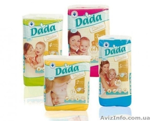 Продам оптом подгузники Dada,  памперсы (Дада).