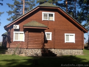 К Вашему вниманию предлагается VIP коттедж на Днепре в лесу пляж 800м. 