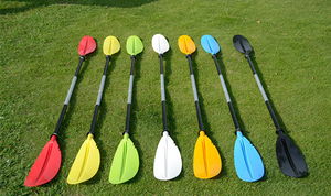 Весло для байдарок и каяков двухсекционное асиметрическое