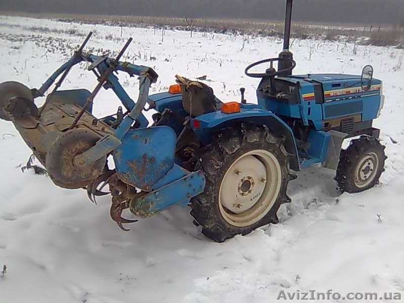 Продам мини трактор "Mitsubishi 1601D" с фрезером "Mitsubishi Rotа 1202 ВS" - <ro>Изображение</ro><ru>Изображение</ru> #3, <ru>Объявление</ru> #157927