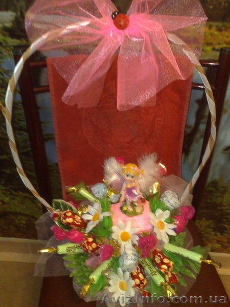 Виготовлення букетів з цукерок - <ro>Изображение</ro><ru>Изображение</ru> #6, <ru>Объявление</ru> #328708