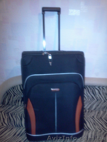 Новый чемодан на колесах черного цвета   - <ro>Изображение</ro><ru>Изображение</ru> #3, <ru>Объявление</ru> #527128