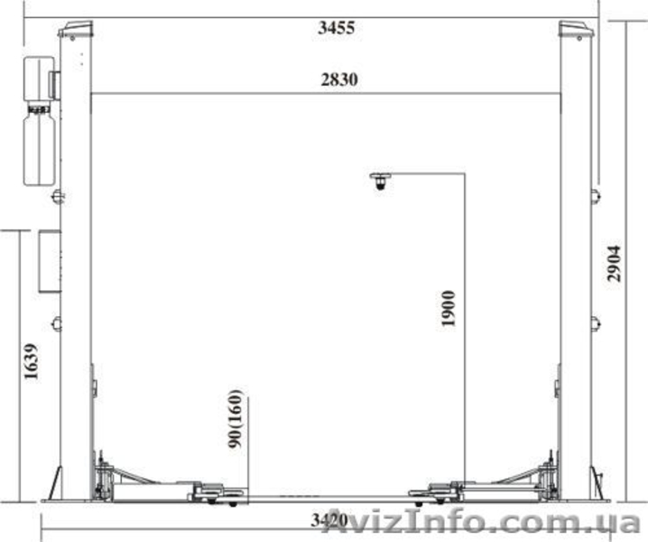 МО-4 Подъемник дво стоичный асиметричесеикий 4,2т.Для джипов минивенов  - <ro>Изображение</ro><ru>Изображение</ru> #7, <ru>Объявление</ru> #735706