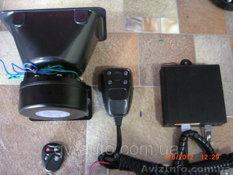 СГУ ПРЕМЬЕР 200Вт. Сигнал автомобильный (1 колокол), 4 тона + голос (1 Кря-кря + - <ro>Изображение</ro><ru>Изображение</ru> #3, <ru>Объявление</ru> #939198