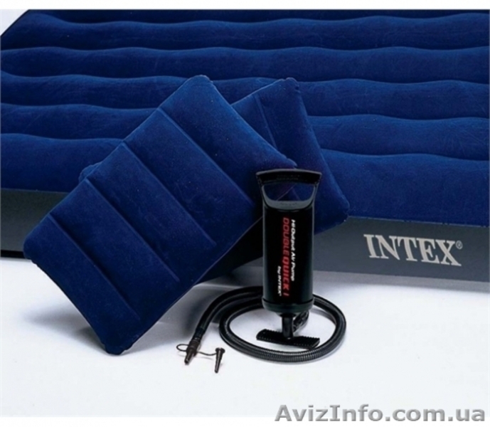 Двуспальный надувной матрас Intex 68765 - <ro>Изображение</ro><ru>Изображение</ru> #3, <ru>Объявление</ru> #1331035