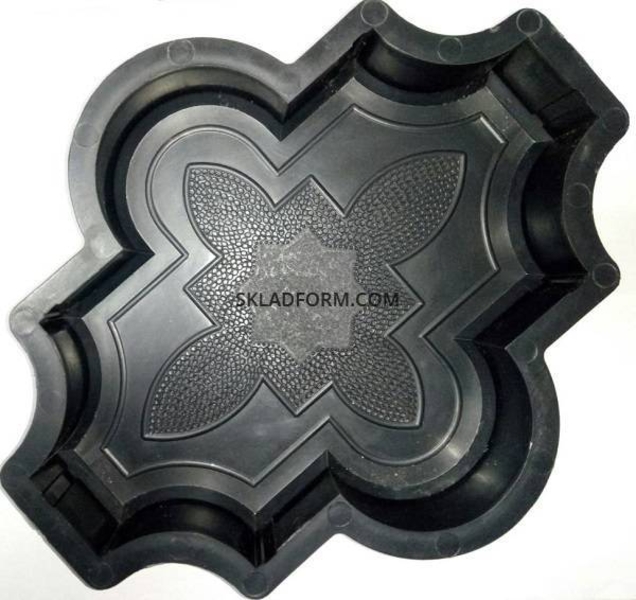 Формы для тротуарной плитки Клевер гладкий 4,5 см - <ro>Изображение</ro><ru>Изображение</ru> #3, <ru>Объявление</ru> #1267940